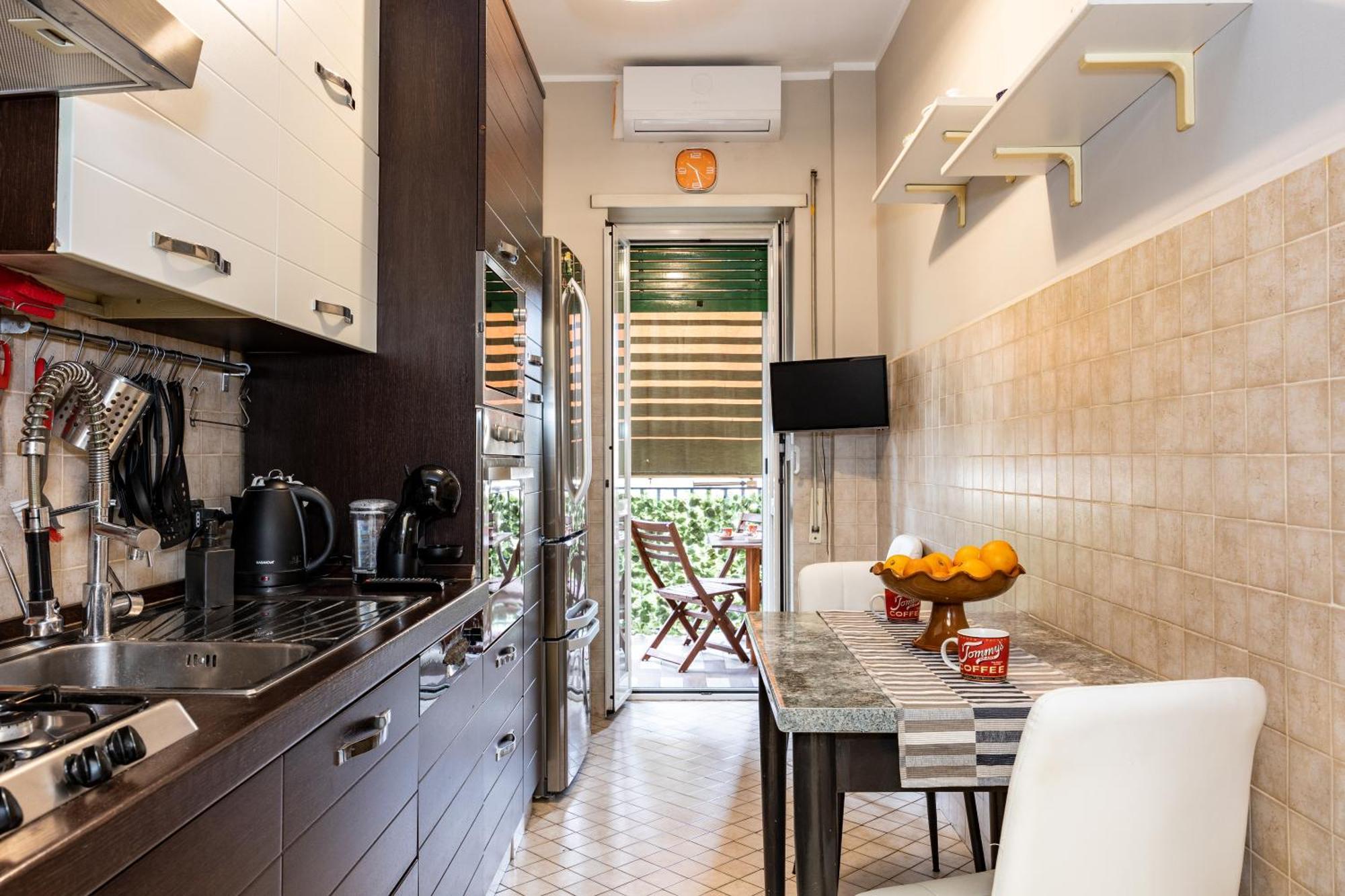 Big Apartment Rome Air Conditioning Wifi Netflix 90 Mq 外观 照片